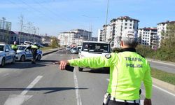 Ordu'da bir haftada 18 binden fazla araç ve sürücüsü denetlendi