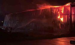 Osmaniye'de karton fabrikasında yangın