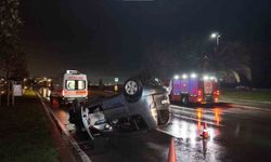 Pendik sahil yolunda aşırı hız kaza getirdi: 3 yaralı