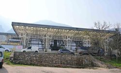 Piremir'de yol yarılandı