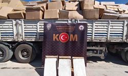 Polis piyasa değeri yaklaşık 8 milyon TL olan makaron ele geçirdi