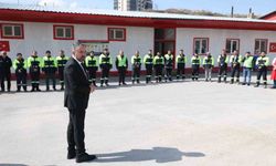 Pursaklar Belediye Başkanı Çetin, personelle bayramlaştı