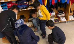 Pursaklar'da yetim çocuklara bayram hediyesi