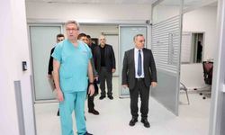 Rektör Prof. Dr. Altun, PET - BT Ünitesinin yenileme çalışmalarını inceledi