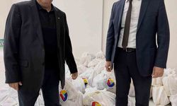 Sarıgöl ve Alaşehir'de 430 gıda yardım paketi dağıtıldı