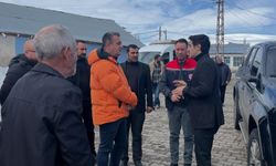 Sarıkamış Kaymakamı Enis Aslantatar'dan Yeniköy'e ziyaret