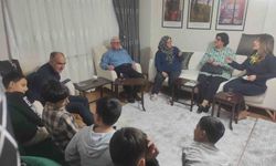 Şehit ailesi ile devlet korumasındaki çocuklar aynı sofrada buluştu