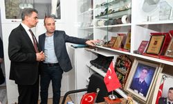 Şehit ailesine bayram ziyareti