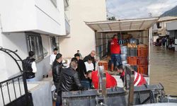 Şehzadeler Belediyesi'nden Akpınar'da mahsur kalan vatandaşlara destek