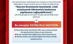 SGK'dan sahte mesajlar için uyarı
