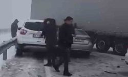 Siverek-Diyarbakır karayolunda zincirleme kaza: Yol trafiğe kapandı