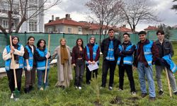 Sivrihisar Yurdu bahçesinde fidanlar toprakla buluştu