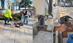 Tarihi Tophane Meydanı yenilendi