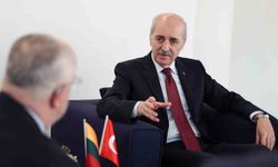 TBMM Başkanı Kurtulmuş, Litvanyalı mevkidaşı Olekas ile görüştü