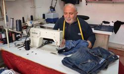 Tercan'da terzilerin bayram mesaisi