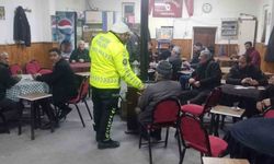 Tomarza'da vatandaşlar trafik ve dolandırıcılık konularında bilgilendirildi