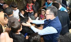 Trabzon'dan Suriye'deki çadır kente kardeş eli