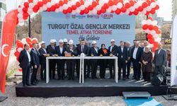 Turgut Özal Gençlik Merkezi'nin temeli atıldı