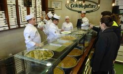 Turistler bayramda unutulmaz bir gastronomi deneyimi yaşadı