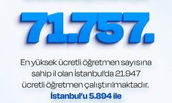 Türk Eğitim-Sen araştırdı: 62 ilde 71 bin 757 ücretli öğretmen sayısı ve 55 ilde 80 bin 449 öğretmen açığı