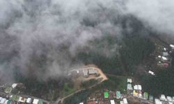 Uludağ'dan inen sis Bursa'yı sardı