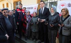 Üreticilere ücretsiz fidan dağıtımı yapıldı