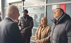 Vali Gül ve İl Emniyet Müdürü Yıldız'dan enkazdan kurtarılan yaralılara hastane ziyaret