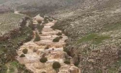 Yağışların ardından Emrud Şelalesinin debisi yükseldi