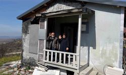 Yangında evleri küle dönmüştü: Aktekin çiftinin sıcak yuvası yeniden kuruldu