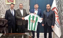 Yeşilyurtspor'dan göğüs sponsoruna ziyaret