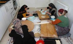 Yozgatlı kadınlar bir araya geliyor, bayram sofraları imece usulü tatlanıyor