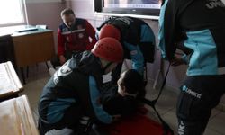 Zonguldak Anadolu Lisesi'nde deprem tatbikatı düzenlendi