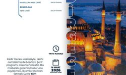 Zonguldak Yeni Camii'nde Kadir Gecesi'nin manevi iklimi dualarla yaşanacak