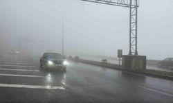 Zonguldak'ta etkili olan sis görüş mesafesini düşürdü