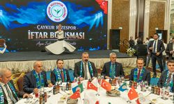 Çaykur Rizespor Kulubü Ankara'da iftarda bir araya geldi