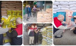 Rize'de Gübre Denetçileri Bayileri Denetliyor