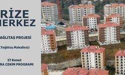Rize'de 57 TOKİ konutunun hak sahipleri belirleniyor