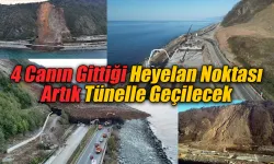 4 Canın Gittiği Heyelan Noktasına Tünel Yapılıyor