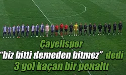 Çayelispor Ordu'dan altın değerinde 3 puanla dönüyor