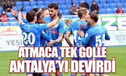 Çaykur Rizespor Antalya'yı tek golle devirdi