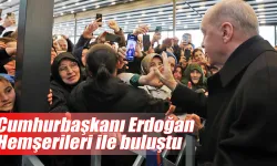 Cumhurbaşkanı Erdoğan hemşerileri ile buluştu