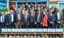 RİMUFED Başkan Güzel: "Muhtarlar Sahadaki Sesin Yankısıdır"
