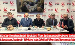 Yeniden Refah Partisi Rize’de İftar Programında Buluştu