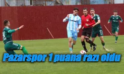 TFF 3.Lig: Pazarspor: 0 - Giresunspor:0
