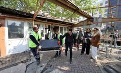 1050 Konutlar'daki yeşil alan işgalden kurtarıldı