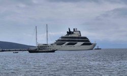 400 milyon avroluk gemi Bodrum'a geldi