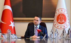 Adalet Bakanı Akın Gürlek Türk Hukuk Enstitüsü heyetini kabul etti