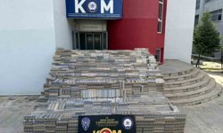 Adana'da 127 bin paket kaçak sigara ele geçirildi