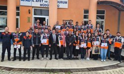 AFAD gönüllülerine sertifika ve kimlikleri teslim edildi