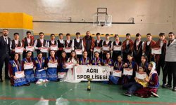 Ağrı Spor Lisesi bölge şampiyonu oldu